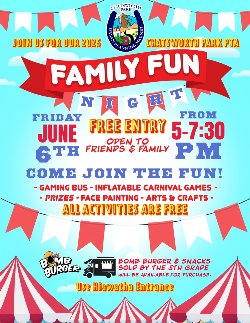 Family Fun Night Flyer